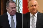  ادامه بررسی اوضاع سوریه در مذاکرات تلفنی لاوروف و چاوش‌اوغلو 