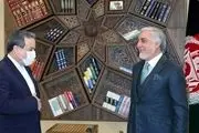 دیدار عراقچی با رئیس شورای عالی مصالحه‌ ملی افغانستان