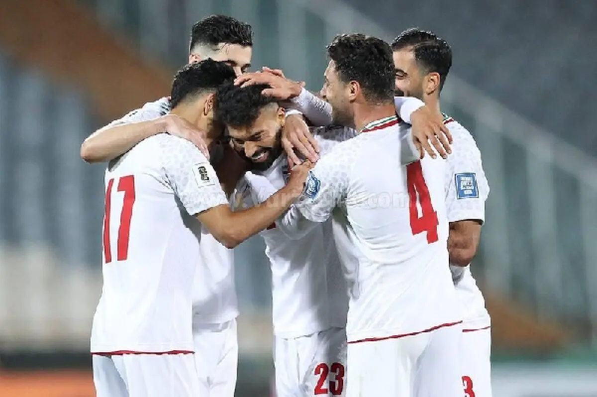 گل اول ایران به مصر توسط رامین رضاییان