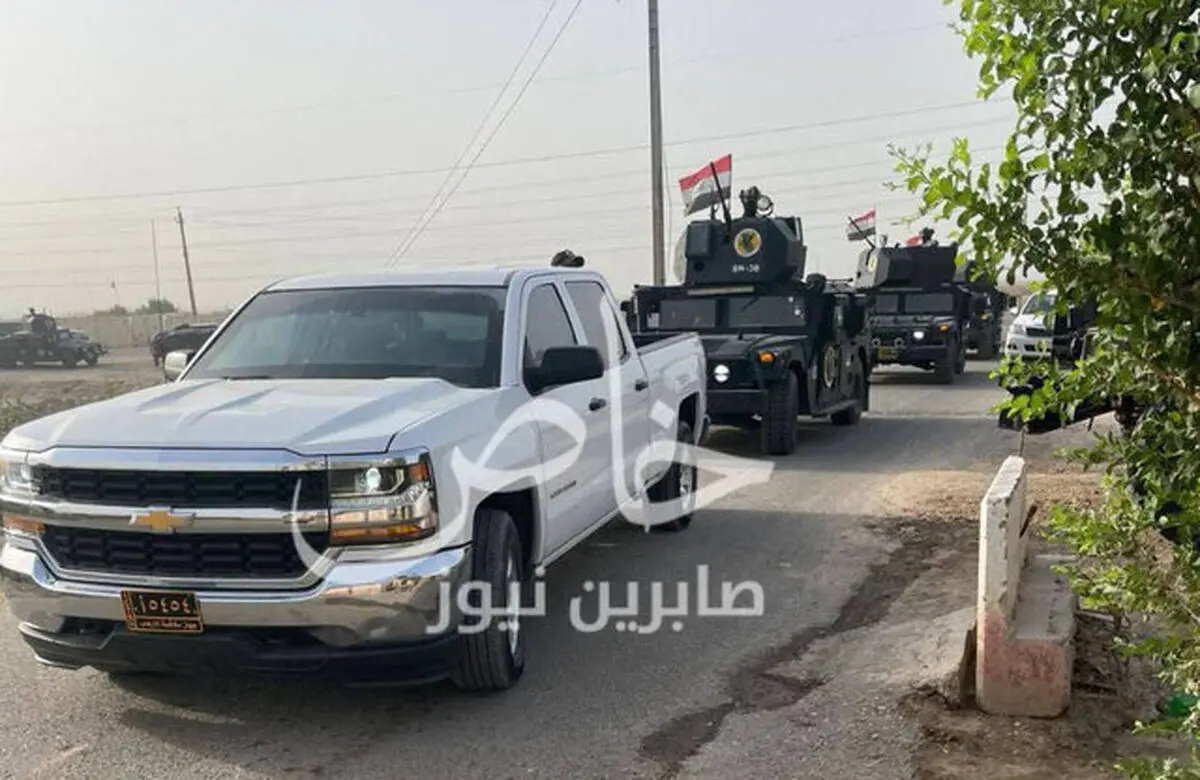 الحشدالشعبی مانع ورود نیروهای آمریکایی به شمال بغداد شد