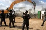 تخریب یک مکان اسلامی درنابلس