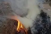 
محاصره اهواز در دود زباله
