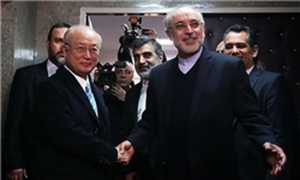 دیدار علیاکبر صالحی با آمانو