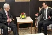 نامه محمود عباس به بشار اسد 

