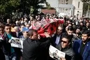مراسم تشییع پیکر پیشکسوت پرسپولیس/ گزارش تصویری