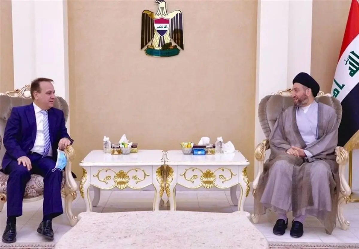 رایزنی رهبر جریان حکمت ملی عراق با «ادیب الحبحاب