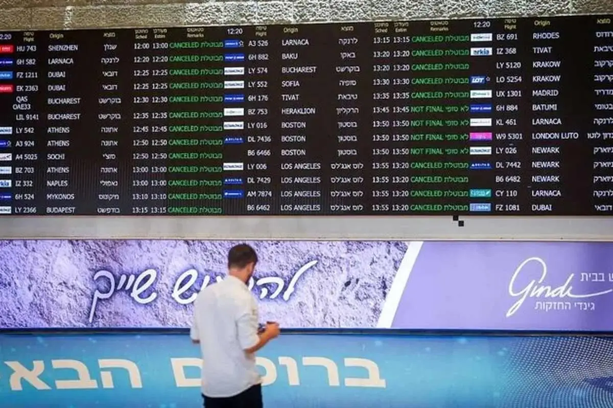 اسرائیل با بازگشایی تدریجی حریم هوایی موافقت کرد