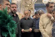 تصاویر تشرف رئیس جمهور به زیارت حضرت فاطمه معصومه(س)