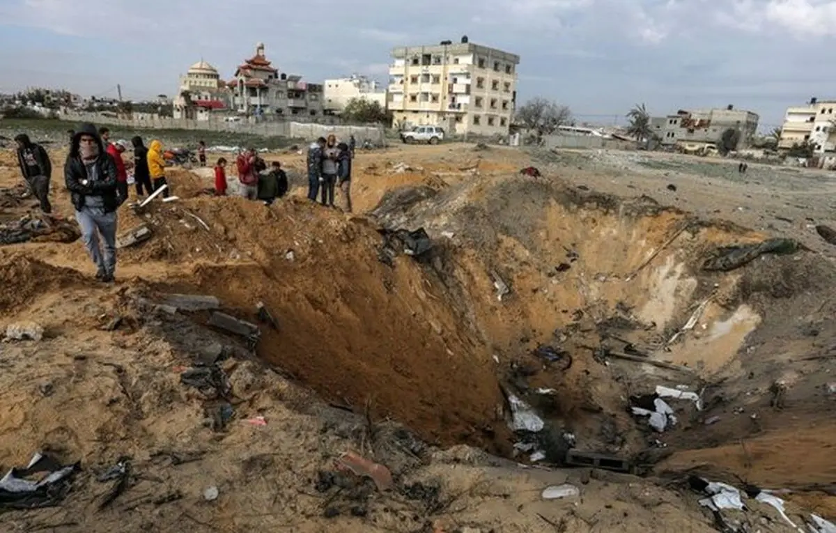 تخریب کامل اراضی کشاورزی و مسکونی در غزه