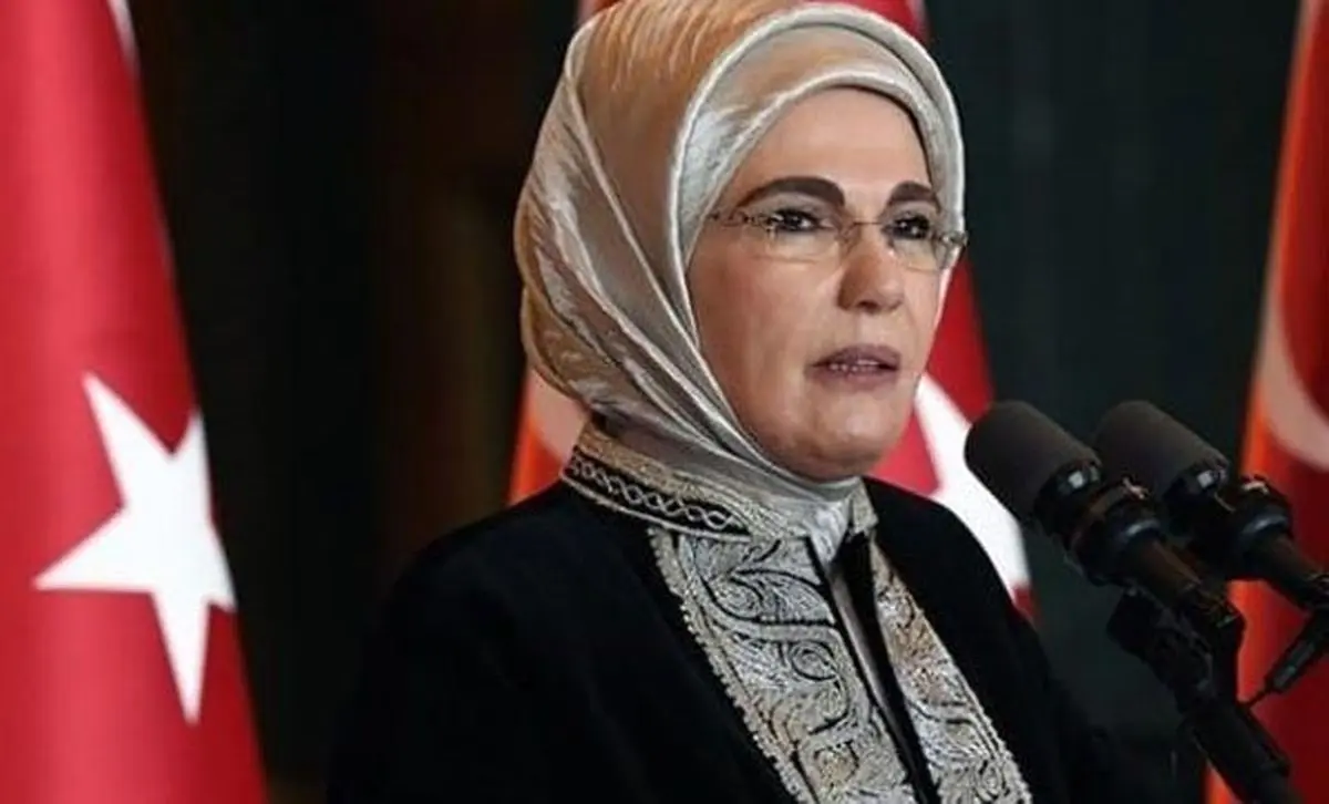 اظهارات شجاعانه همسر اردوغان برای قدس