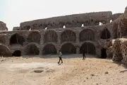 قلعه پرتغالی های جزیره لارک در آستانه نابودی+تصاویر