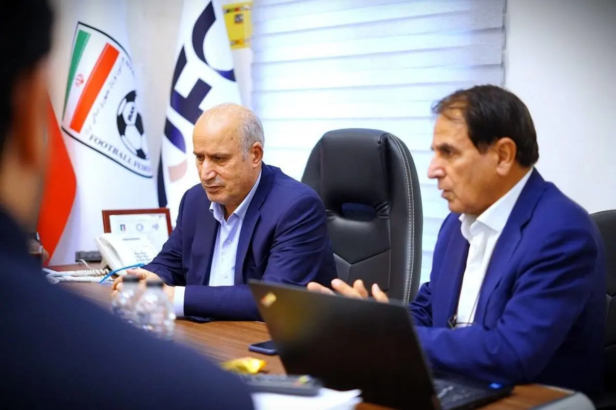 جلسه مهدی تاج با مدیران فدراسیون فوتبال اندونزی