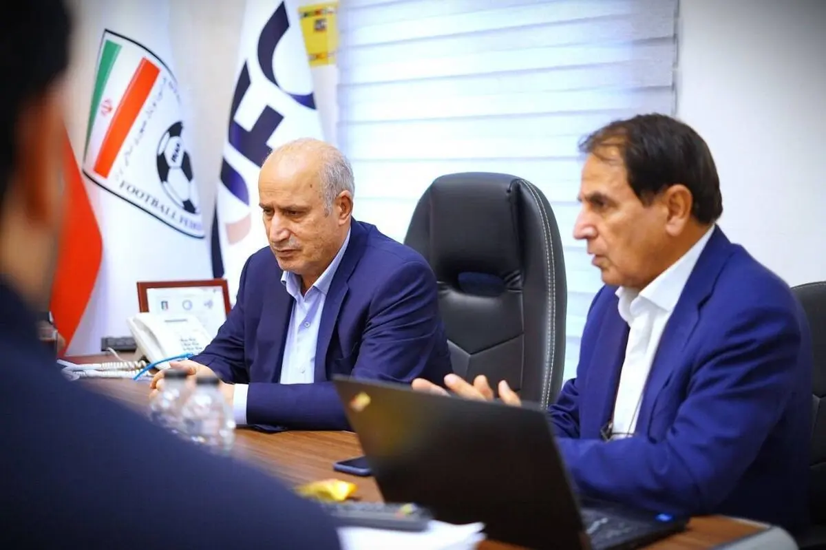 جلسه مهدی تاج با مدیران فدراسیون فوتبال اندونزی