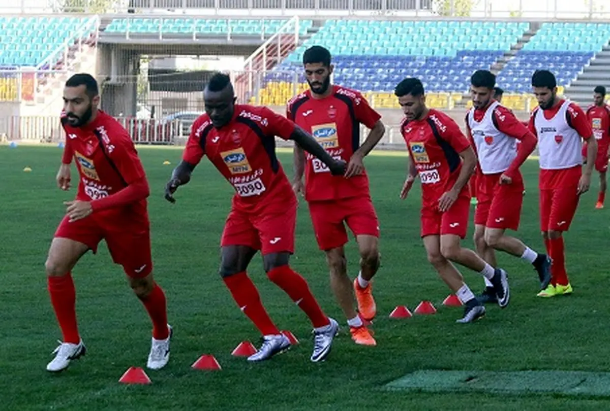 گزارش تمرین پرسپولیس/ سرخپوشان پنهان شدند