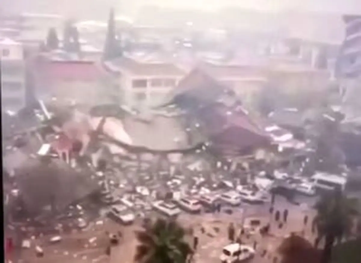 نمایی از دروازه‌های دوزخ بر سر اشغالگران صهیونی