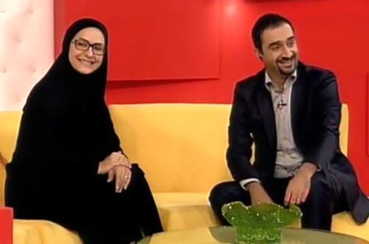 مخالفت مجری محبوب با مهریه همسر + عکس