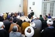 دیدار جمعی از مسئولان سازمان تبلیغات اسلامی با رهبر انقلاب/گزارش تصویری