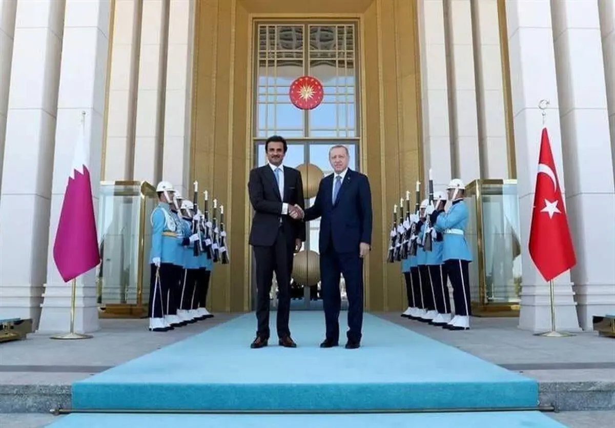  چرا امیر قطر در مراسم استقبال از اردوغان حضور نیافت؟ 