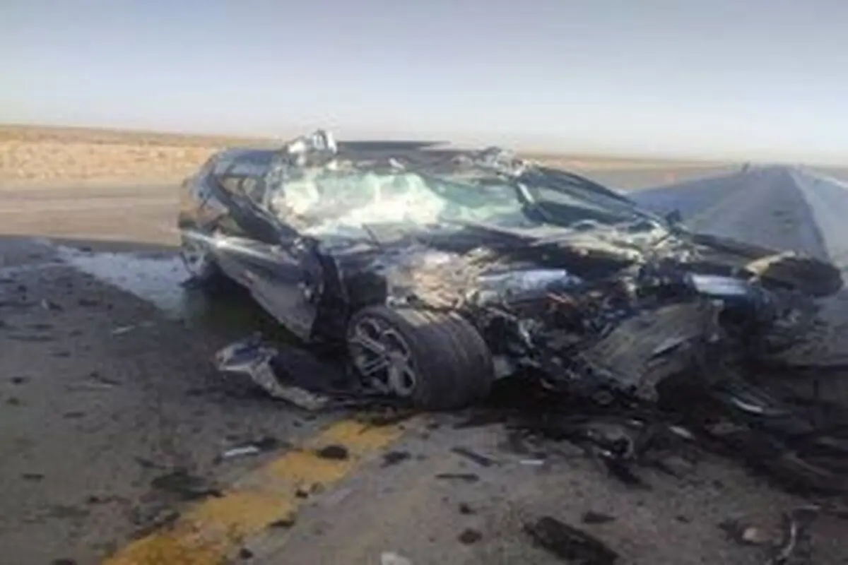 مرگ دو دانش‌آموز بر اثر برخورد تریلی در شهر طبل+ عکس