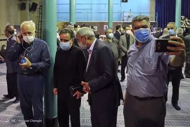 مراسم تشییع حجت الاسلام محتشمی پور