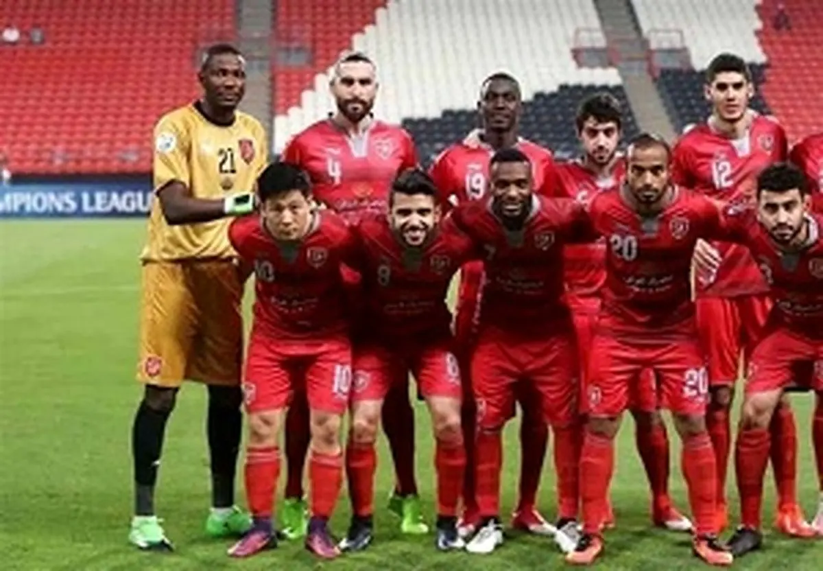 حریف قطری پرسپولیس شکت خورد