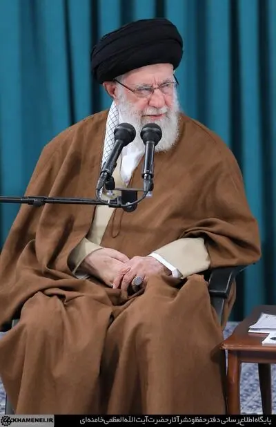 دیدار نخبگان و استعدادهای برتر علمی با حضرت آیت‌الله خامنه‌ای/گزارش تصوصری