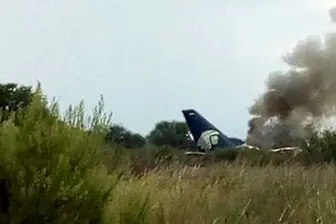 سقوط هواپیمایی مسافربری در مکزیک