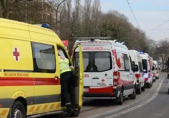 ۵۰ کشته و زخمی در تصادف زنجیره‌ای بلژیک
