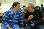 باقری درمنی قبل از اعدام/ عکس