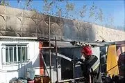 آتش راننده تاکسی ها را سوزاند