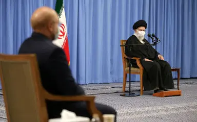 دیدار دست‌اندرکاران مراسم سالگرد شهید سلیمانی با رهبر معظم انقلاب اسلامی