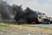  کاروان آمریکا در جنوب عراق هدف حمله قرار گرفت 