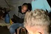 غرق‌ شدن صدها چادر آوارگان جنگ‌ زده در غزه/فیلم