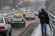 بارش برف در تهران
