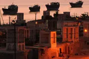 روستایی شگفت‌انگیز در قلب خلیج‌فارس/ عکس