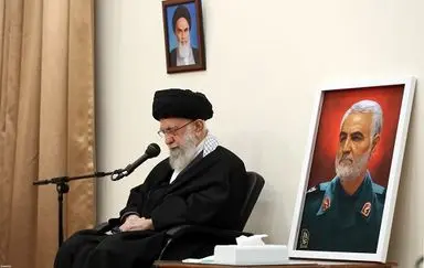 دیدار خانواده و اعضای ستاد بزرگداشت سردار سلیمانی با رهبر معظم انقلاب اسلامی/گزارش تصویری