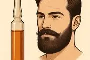 آمپول رشد ریش و سبیل: راهنمای کامل درمان و قیمت آمپول ریزش مو سکه ای