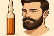 آمپول رشد ریش و سبیل: راهنمای کامل درمان و قیمت آمپول ریزش مو سکه ای