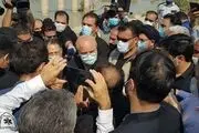 دیدار قالیباف با جمعی از کارگران هفت‌تپه