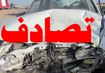 تصادف در اتوبان زین الدین جان کارگر شهرداری را گرفت