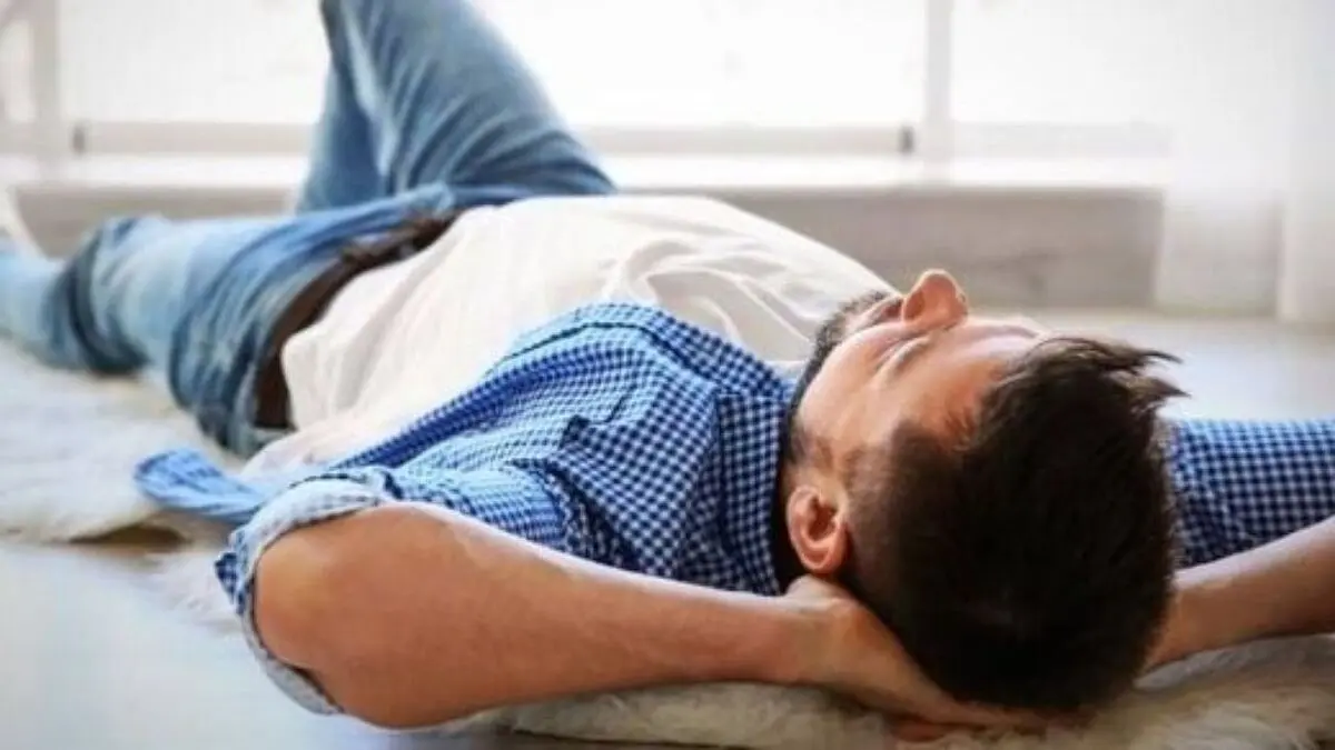 اگر خواب خوبی ندارید روی زمین بخوابید
