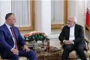 دیدار رئیس جمهور مولداوی با ظریف