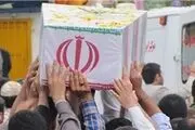 تشییع پیکر امیر خلبان «حسین پور» در مهرآباد