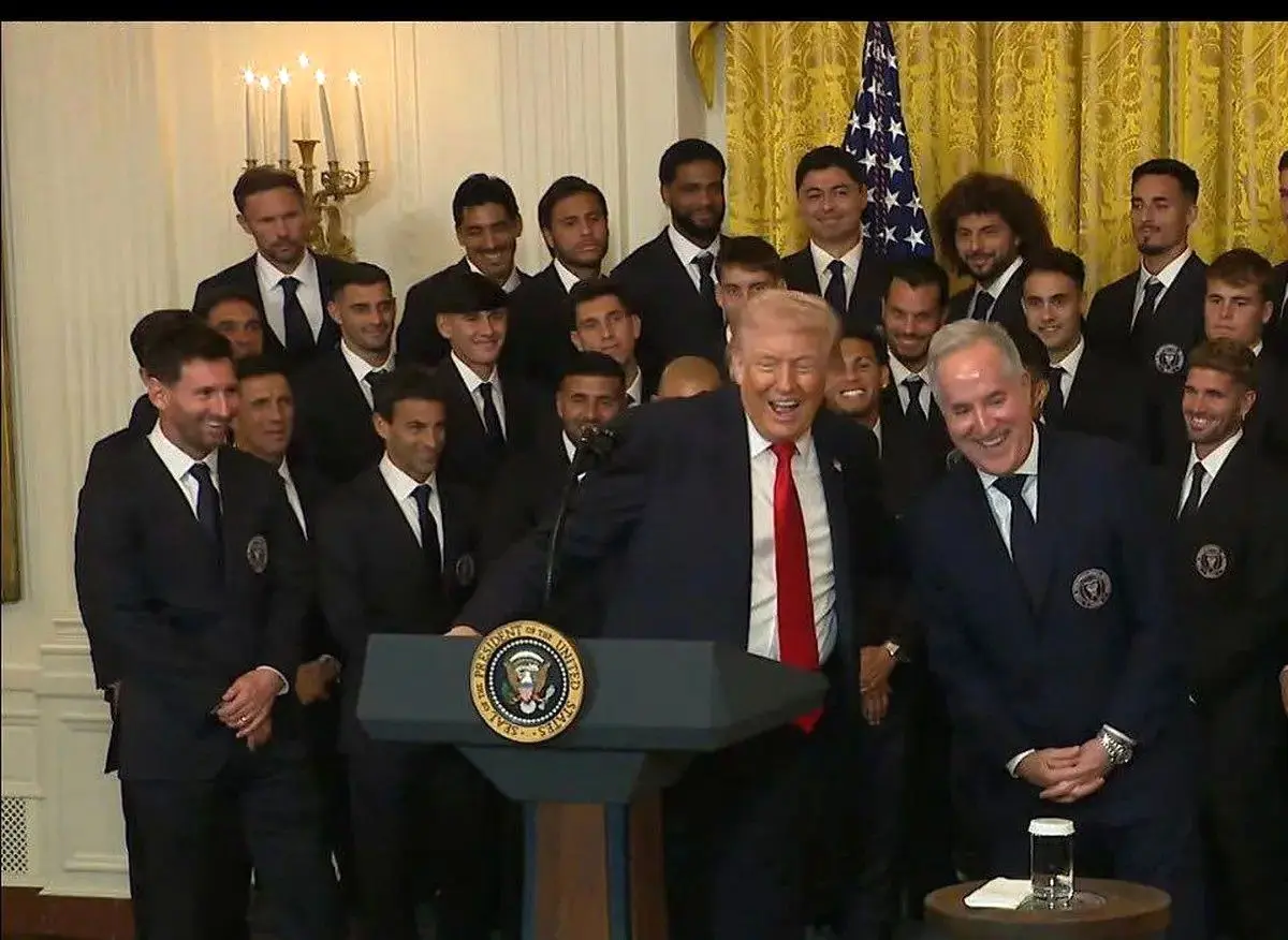 ادعای گلزنی ترامپ به سبک لیونل مسی