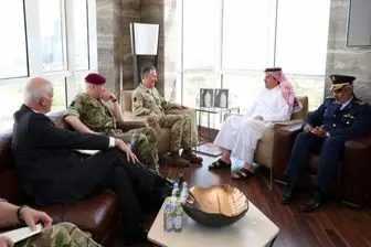رایزنی های نظامی وزیر دفاع قطر و رئیس ستاد مشترک ارتش انگلیس