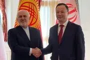 گزارش توئیتری وزیر خارجه از سفرش به قرقیزستان