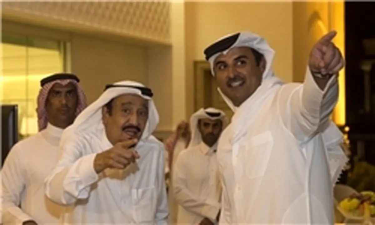 جنگ کاریکاتوری عربستان و قطر