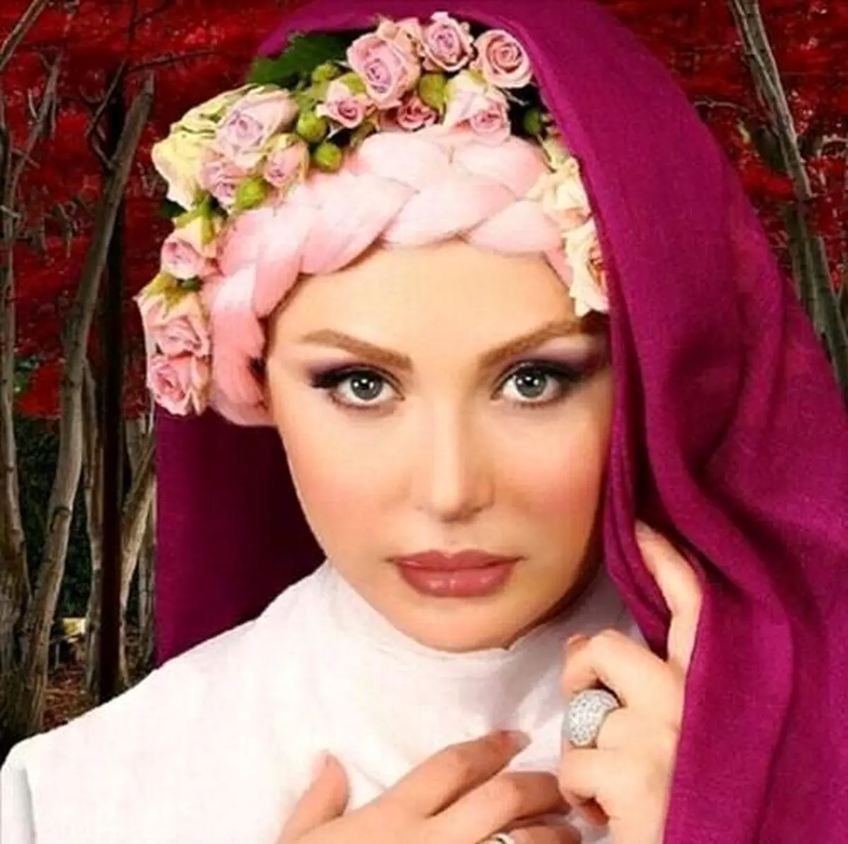 خواهر کوچک نیوشا ضیغمی /عکس