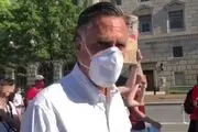 حضور سناتور آمریکایی در تظاهرات ضدنژادپرستی 

