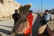 تنها زن رفتگر ایران